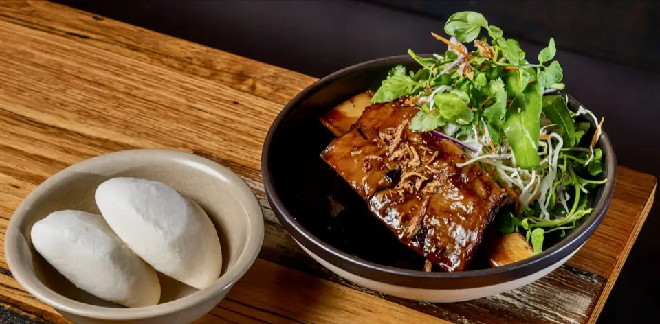 Slow Cooked Beef Short Ribs from Paper Plate Restaurant