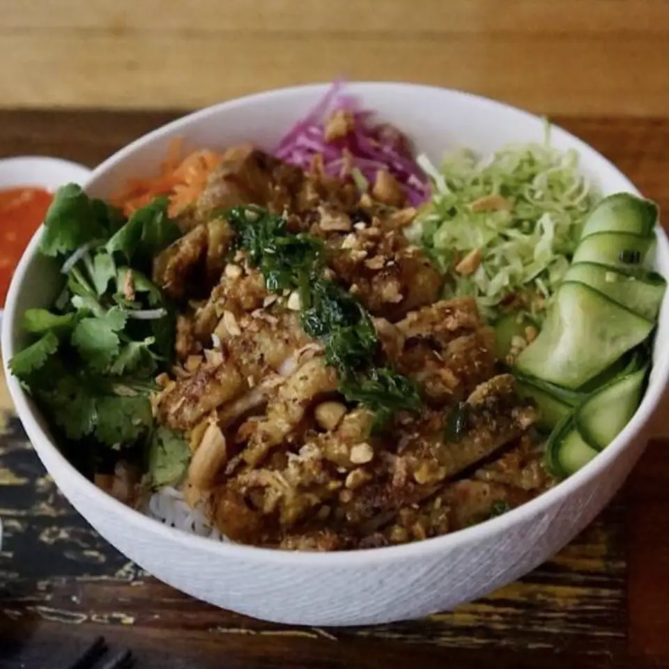 Grilled 5 Spice Chicken from Paper Plate Restaurant