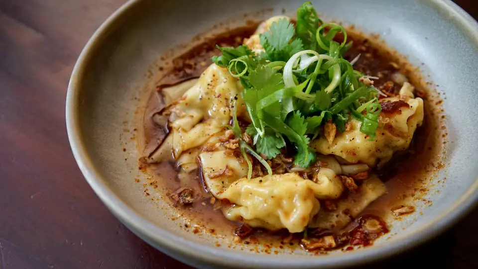 Hand Made Wonton  from Paper Plate Restaurant
