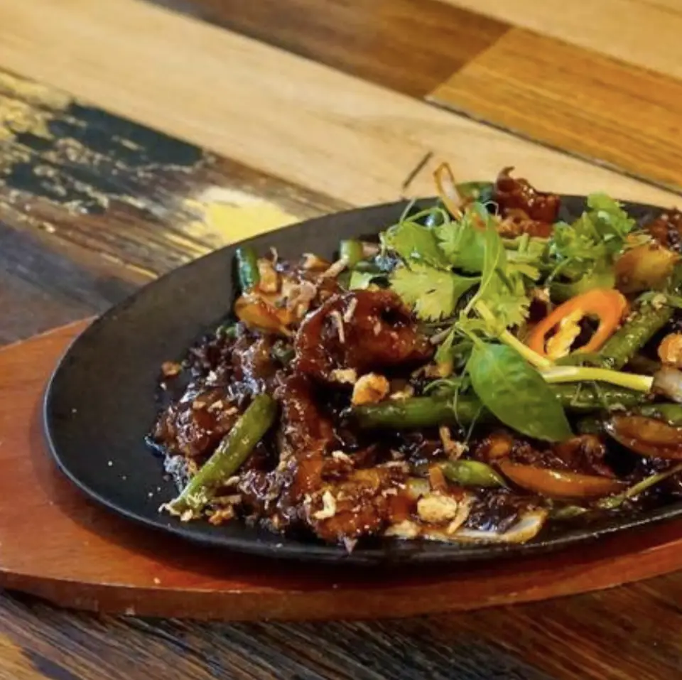 Bo Xao from Paper Plate Restaurant