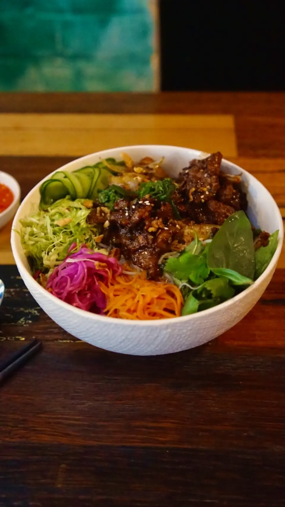 Lemongrass Beef Vermicelli  from Paper Plate Restaurant