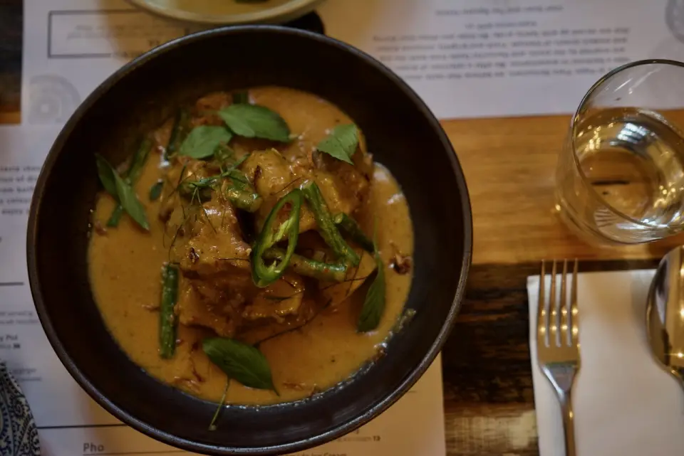 Penang Beef Curry from Paper Plate Restaurant