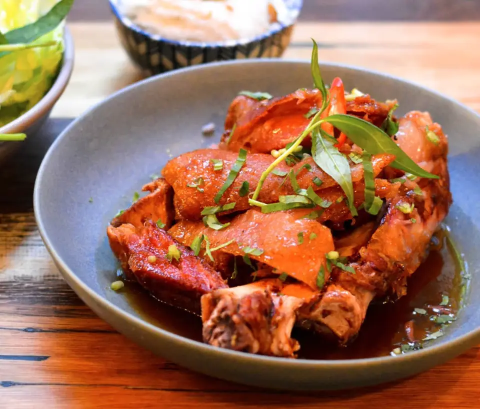 Crispy Skin Pork Hock   from Paper Plate Restaurant