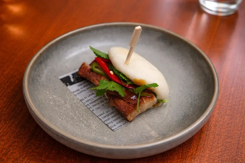 Twice Cooked Pork Belly from Paper Plate Restaurant